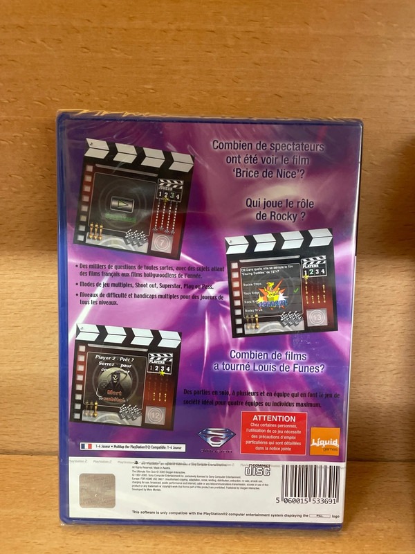 Jeu PS2 Collection Quizz Cinéma neuf — photo 2