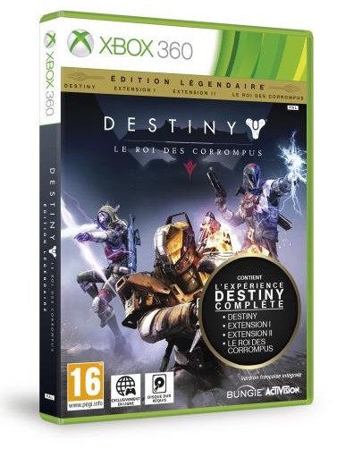 Destiny Le Roi des Corrompus Édition Légendaire Xbox 360