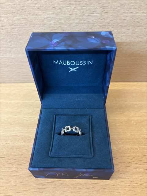 Bague Mauboussin Union Chance argent taille 55