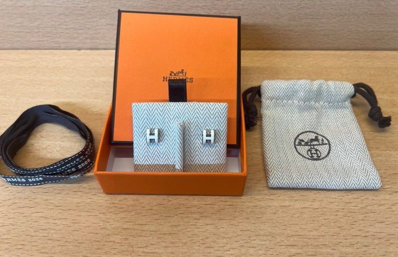 Boucles d'oreilles Hermès Mini Pop H neuves