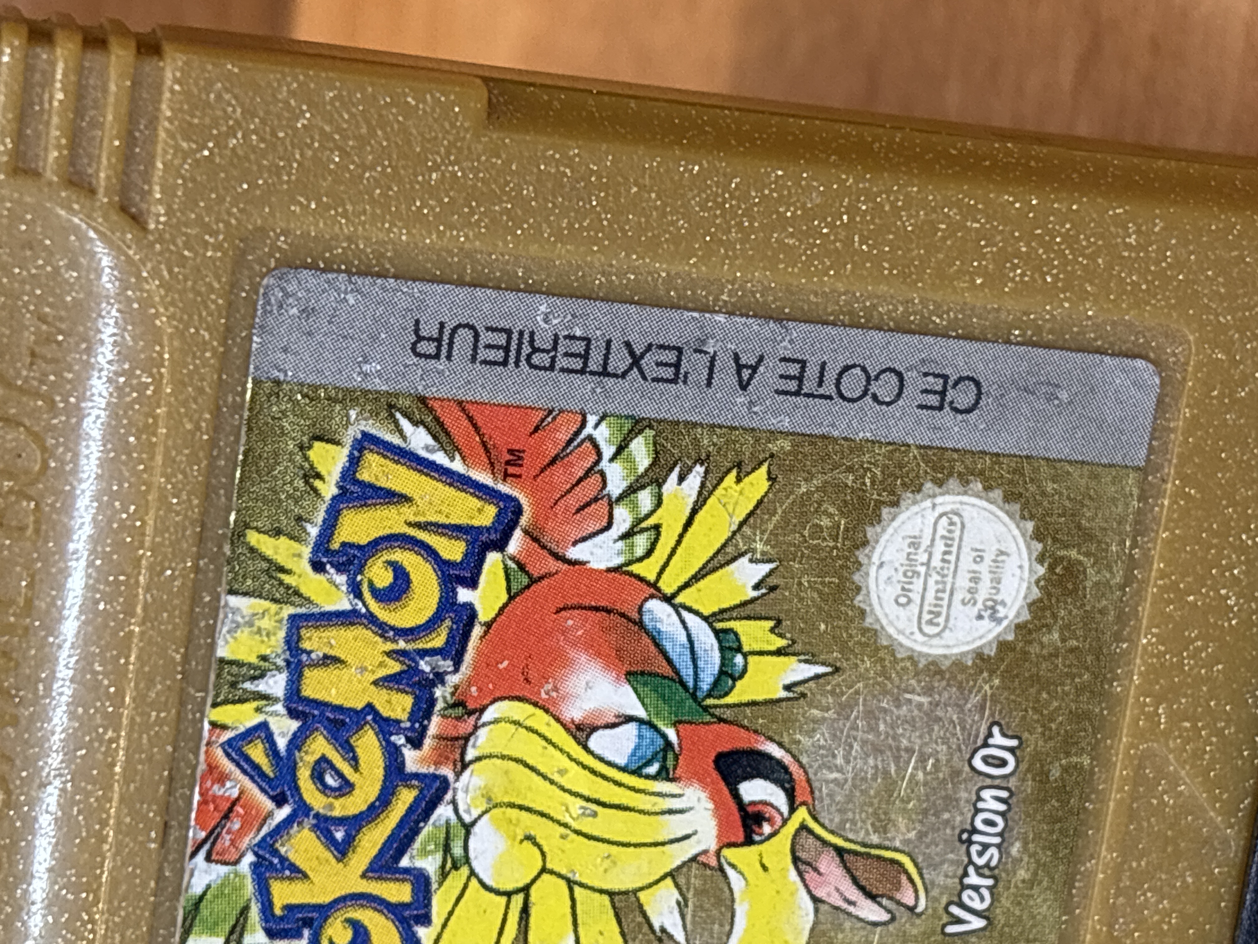 Pokémon Version Or Game Boy cartouche jeu Nintendo — photo 2
