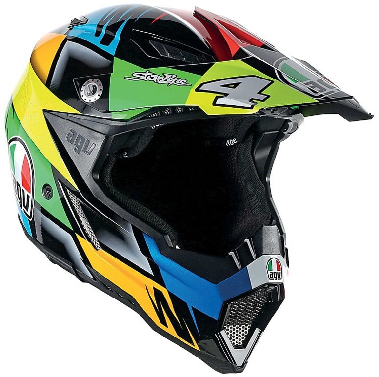 Casque moto cross AGV AX-8 Evo Replica taille XL E2205