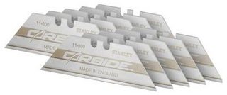 Lames trapèze Stanley Carbide 2-11-800 lot de 10 en distributeur