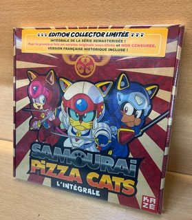 Coffret DVD Samouraï Pizza Cats L'intégrale édition collector limitée