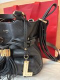 Sac seau Lancel Premier Flirt S en cuir grainé noir — photo 2
