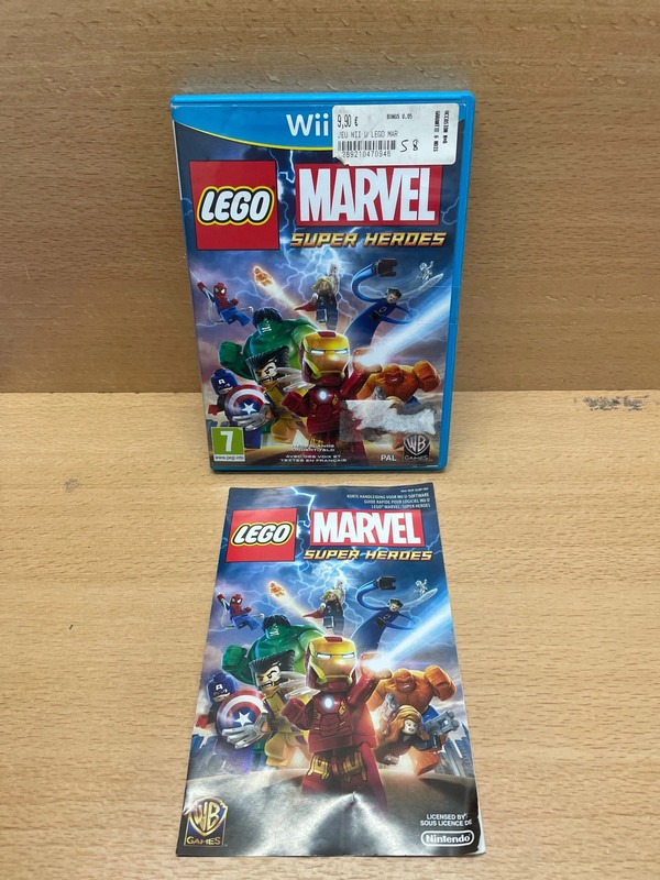 Jeu Wii U Lego Marvel Super Heroes