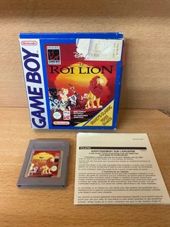 Jeu Game Boy Le roi lion