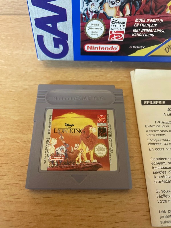 Jeu Game Boy Le roi lion — photo 2