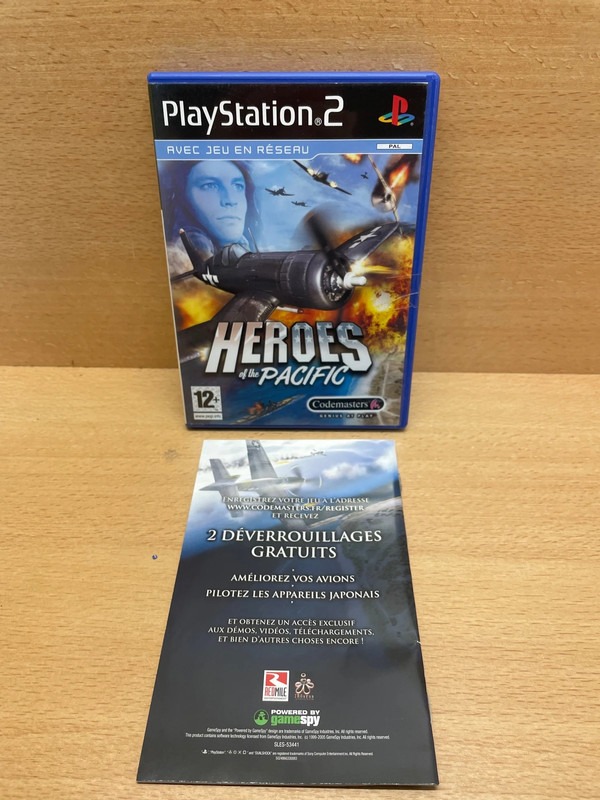 Jeu PS2 Heroes of the Pacific