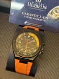 Montre automatique Herbelin Cap Camarat Diver 1745N14CMD noire orange — photo 2