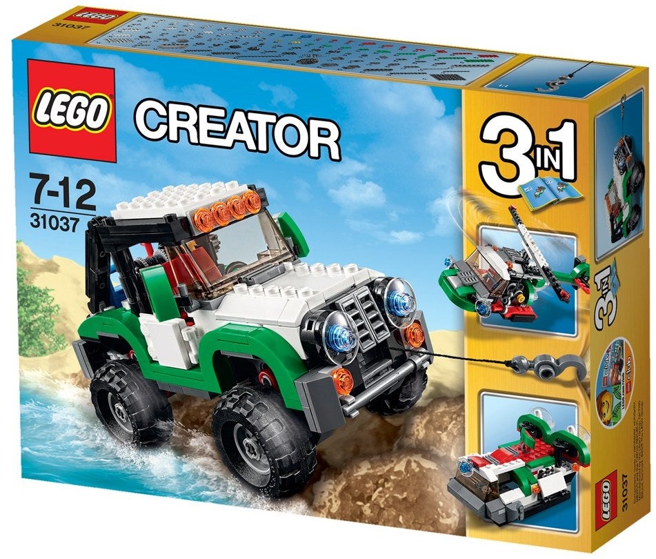 LEGO Creator 31037 Les véhicules de l'aventure