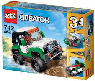 LEGO Creator 31037 Les véhicules de l'aventure