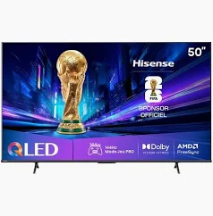 Téléviseur Hisense 50E7NQ QLED 50 pouces