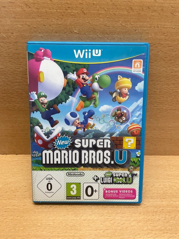 Jeux Wii U Super Mario Bros U