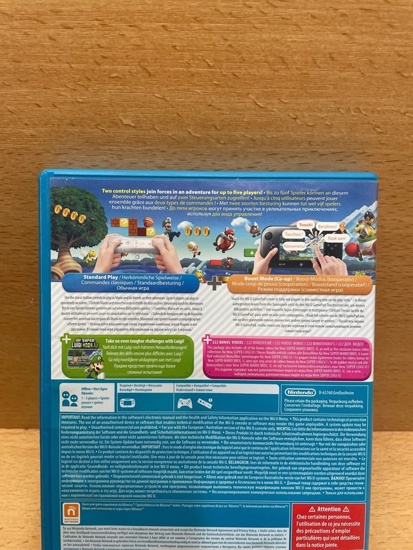 Jeux Wii U Super Mario Bros U — photo 3
