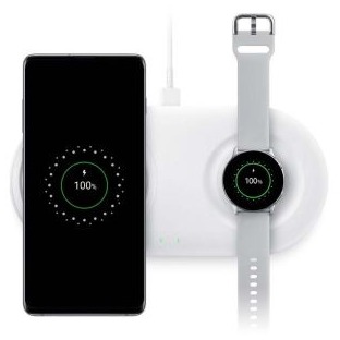 Chargeur sans fil Samsung Duo EP-P5200 blanc