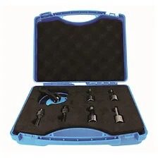 Coffret 4 trépans diamantés Leman VAL66.04 M14 grès cérame