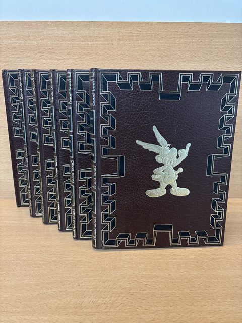 Lot de 6 albums Astérix reliés Goscinny Uderzo