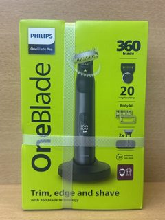 Philips OneBlade Pro 360 QP6652/61 visage et corps