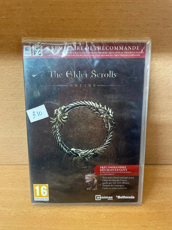 Jeu PC the elder scrolls Neuf