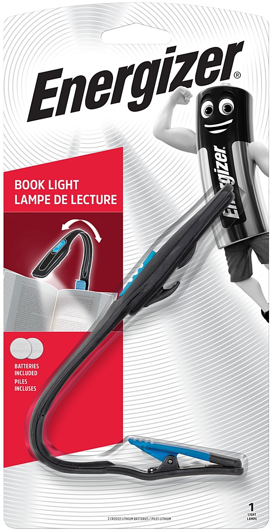 Lampe de lecture Energizer Booklite LED