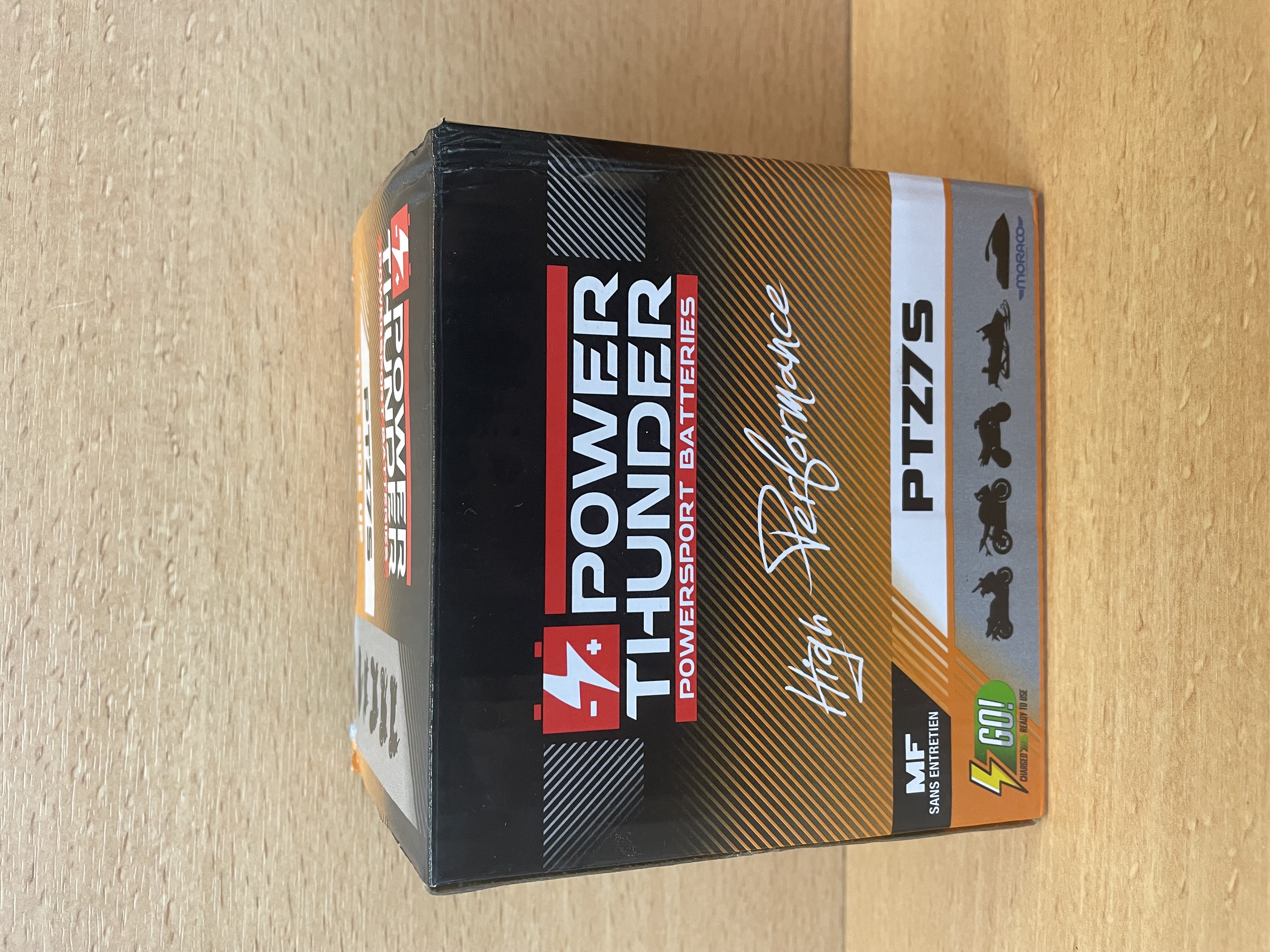 Batterie moto Power Thunder PTZ7S 12 V 6 Ah