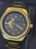 Montre automatique Maserati Diamonds acier doré cadran bleu — photo 2