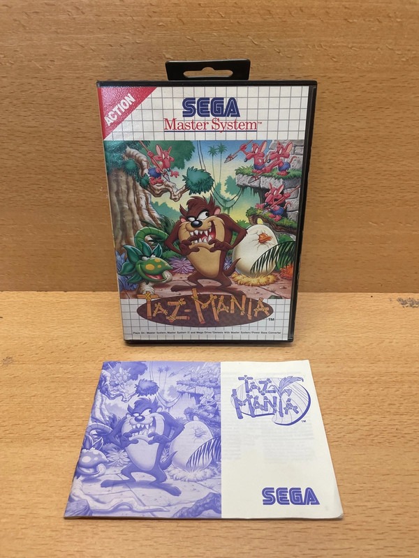 Jeu Sega Taz-Mania