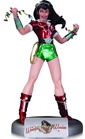 DC Comics Bombshells - Statuette Holiday Wonder Woman 27 cm