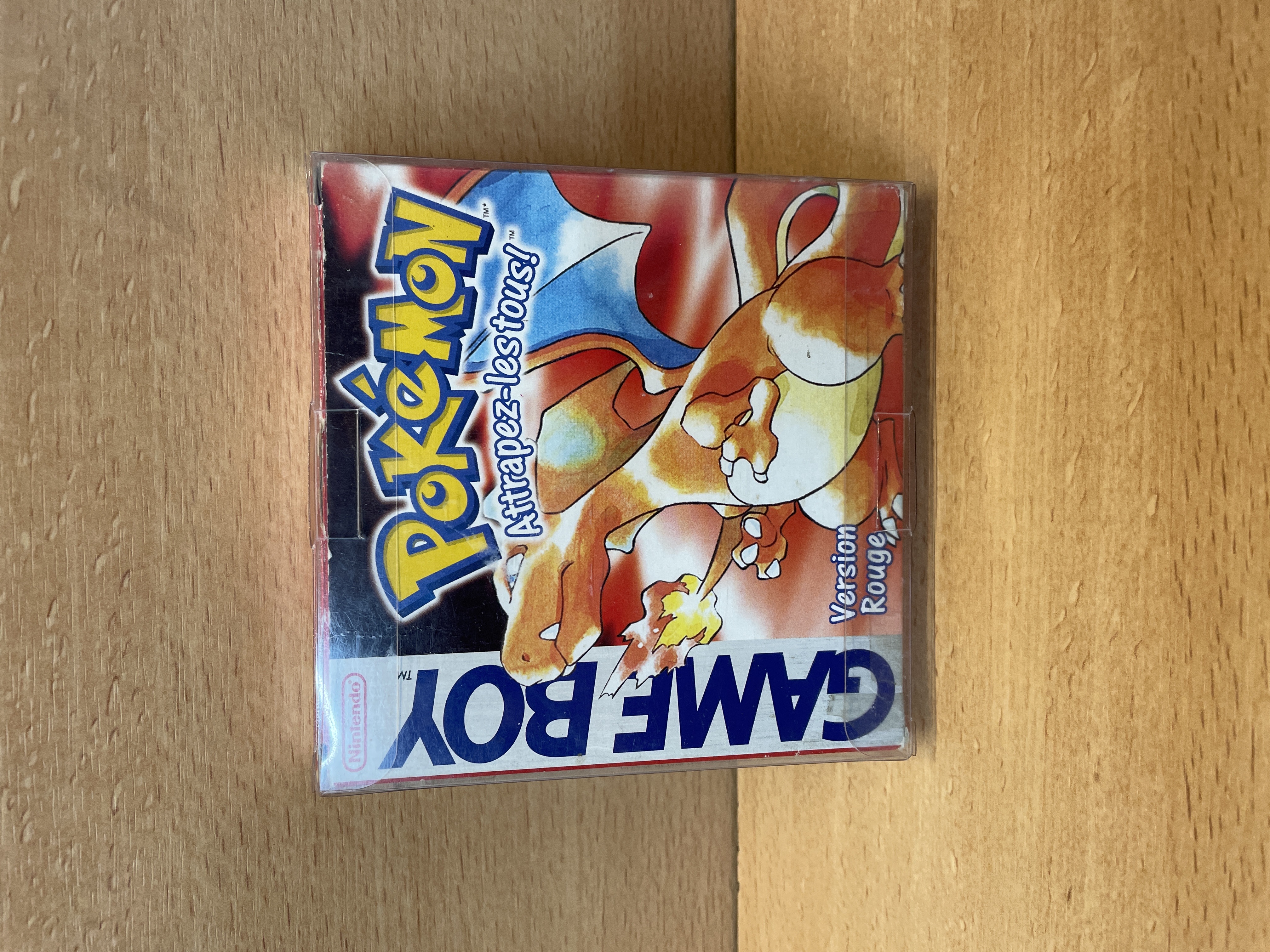 Pokémon Version Rouge Game Boy complet en boîte