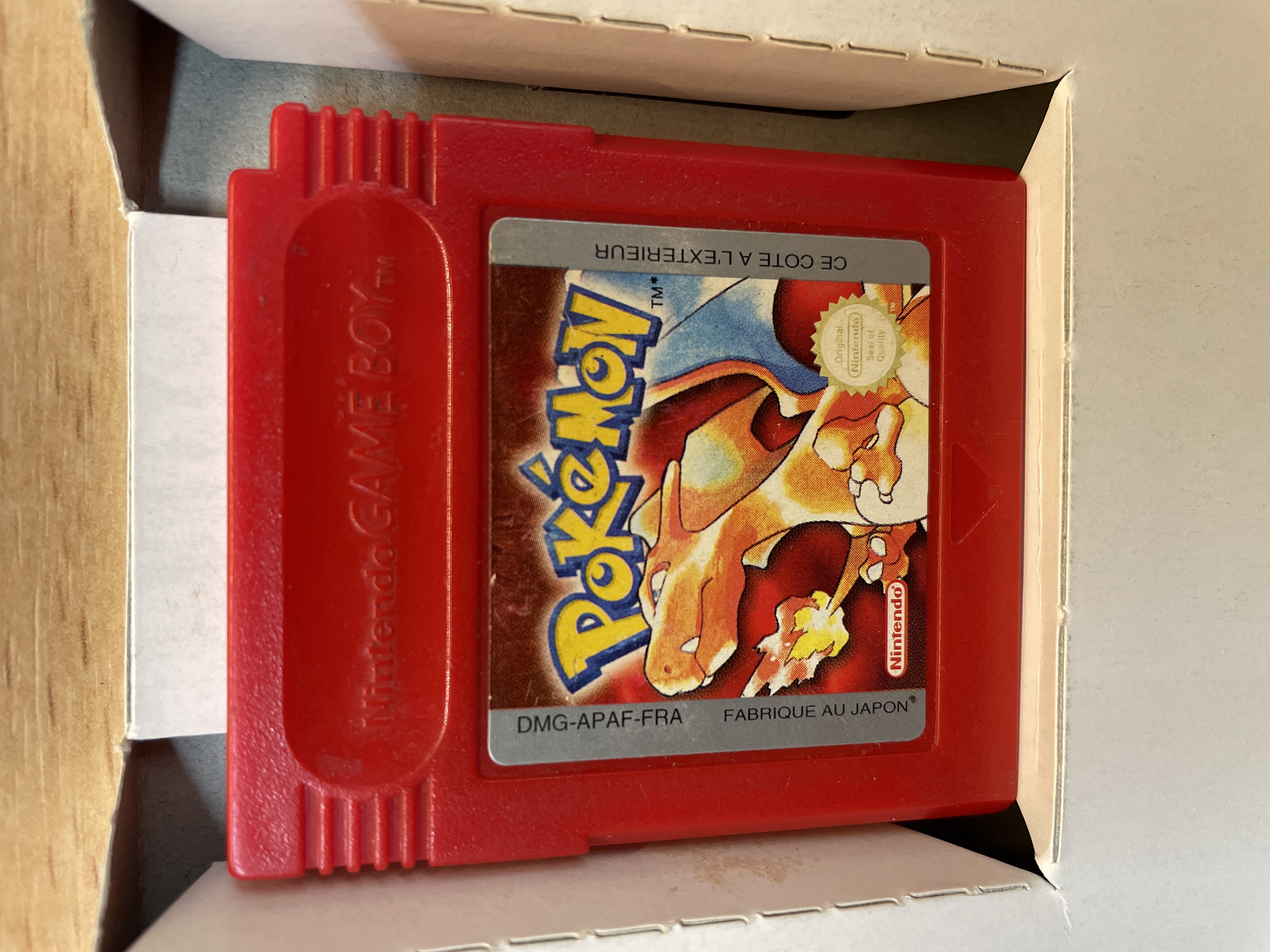 Pokémon Version Rouge Game Boy complet en boîte — photo 2