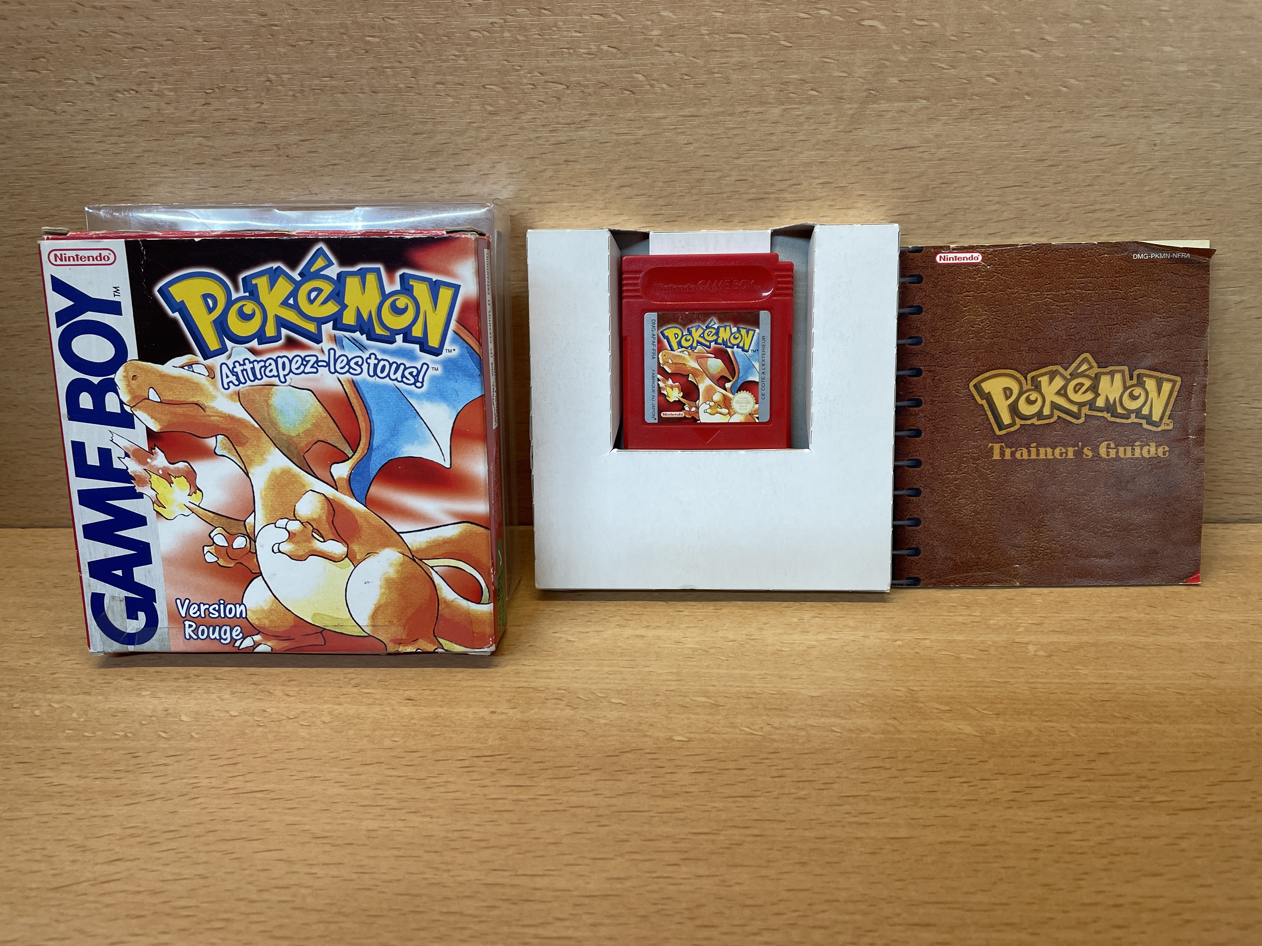 Pokémon Version Rouge Game Boy complet en boîte — photo 3