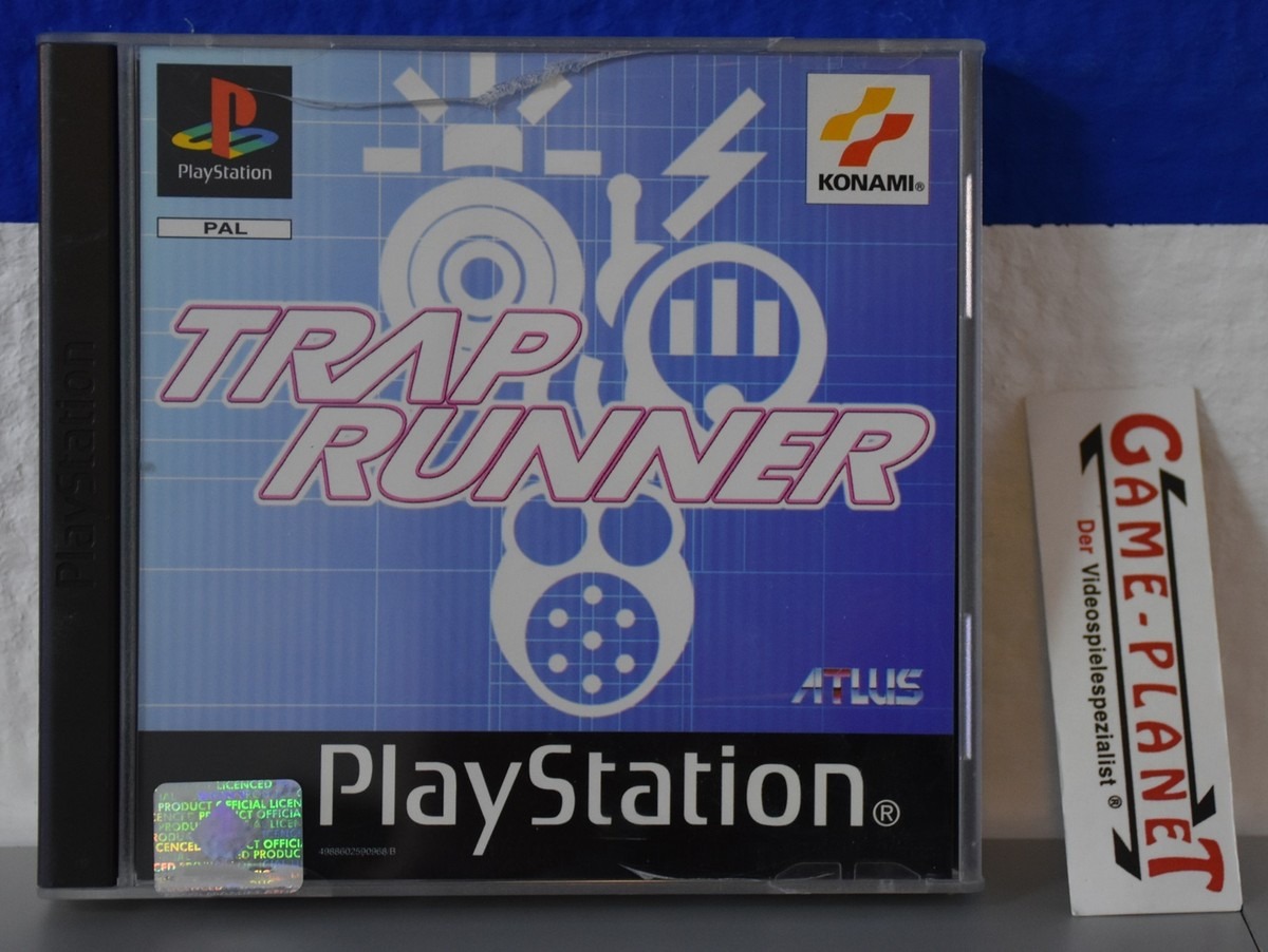 Trap Runner PlayStation PS1 PAL