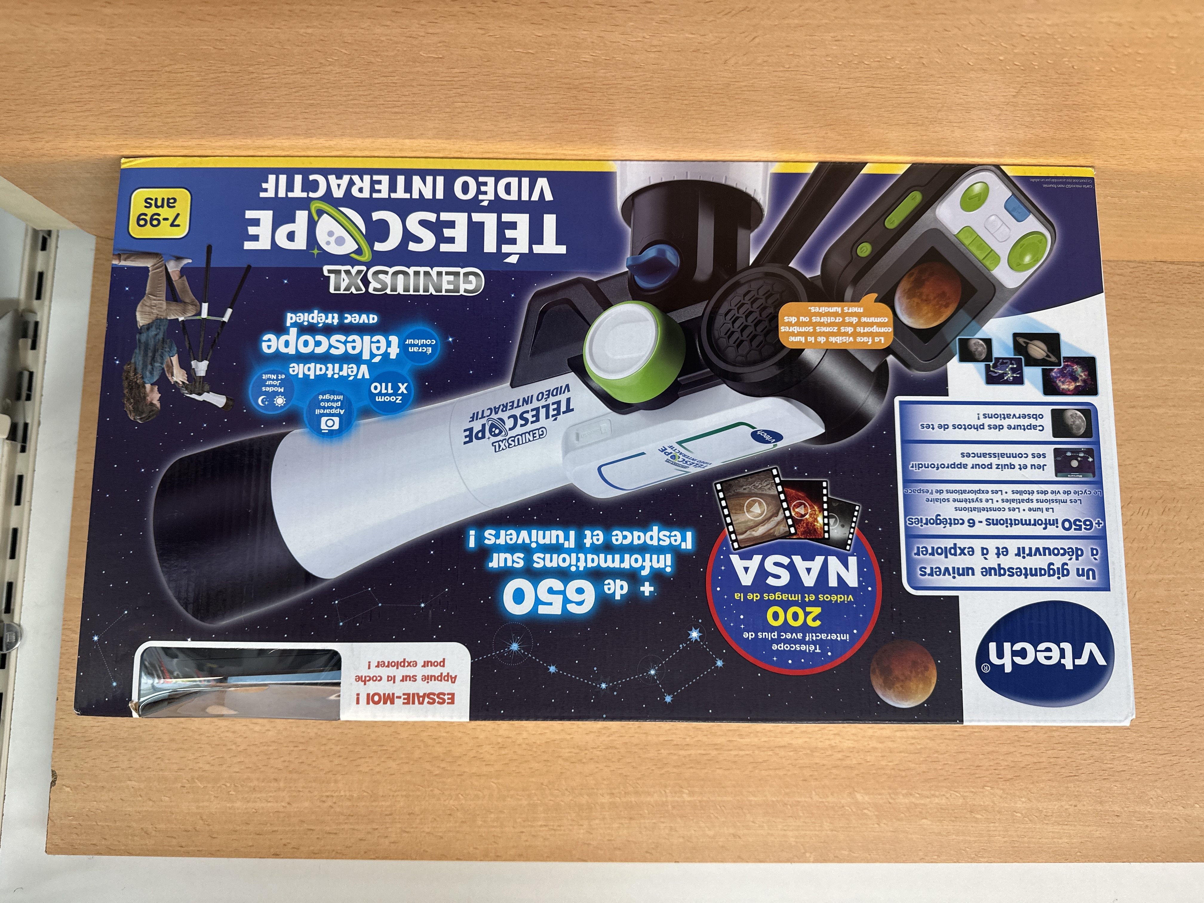 VTech Genius XL Télescope vidéo interactif neuf
