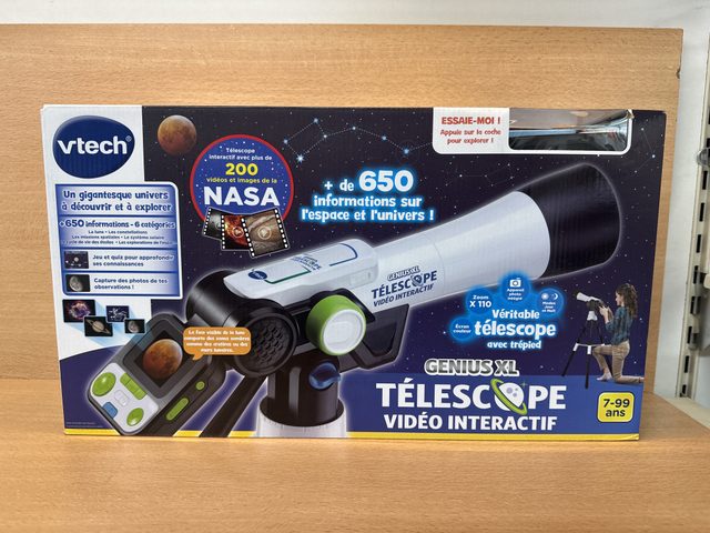 VTech Genius XL Télescope vidéo interactif neuf