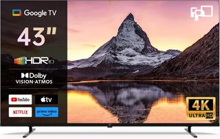 TV 43 pouces FPD 4K UHD Google TV Dolby Vision HDR