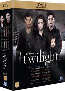 Twilight la saga intégrale coffret Blu-ray 5 films