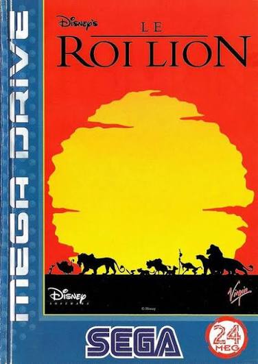 Disney Le Roi Lion Sega Mega Drive sans notice
