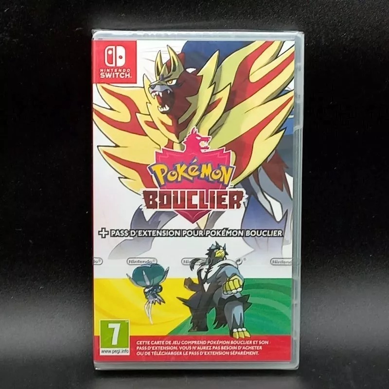 Pokémon Bouclier + Pass d’Extension Nintendo Switch