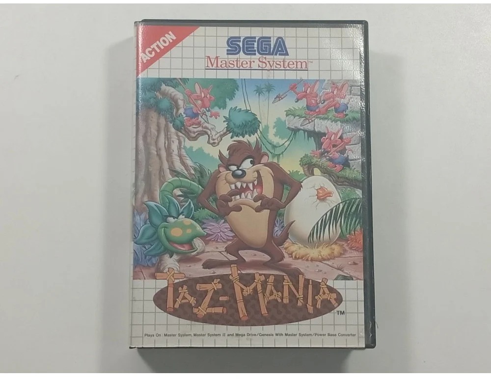 Taz-Mania Sega Master System complet