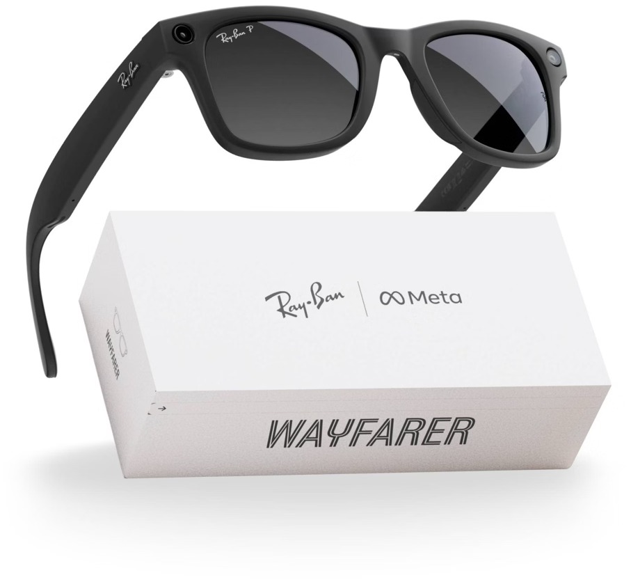 Lunettes connectées Ray-Ban Meta Wayfarer Gen 2 polarisées