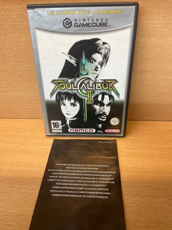 Jeu gamecube Soul Calibur 2