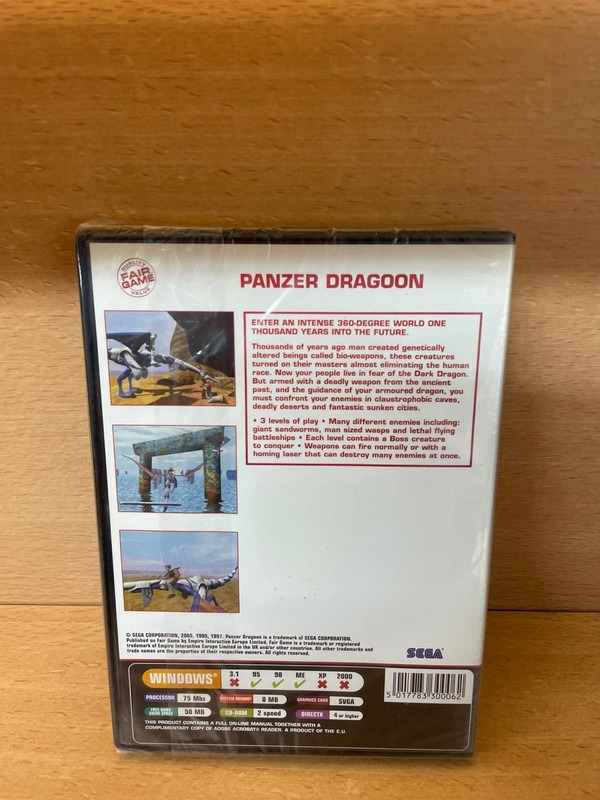 Jeu pc Panzer Dragon neuf — photo 2