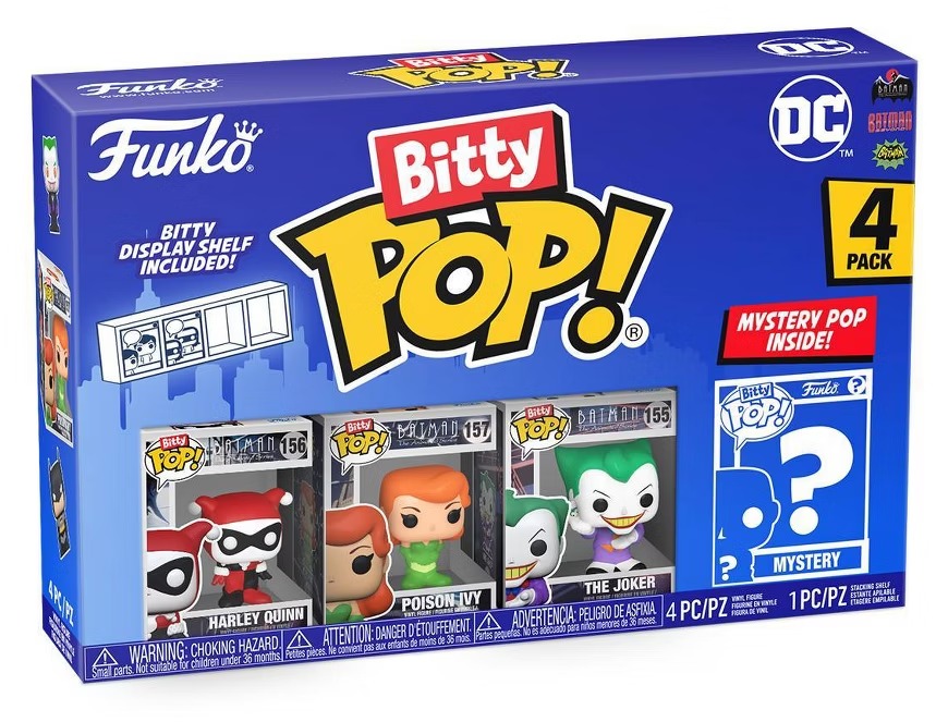 Funko Bitty Pop! DC Harley Quinn 4-Pack
