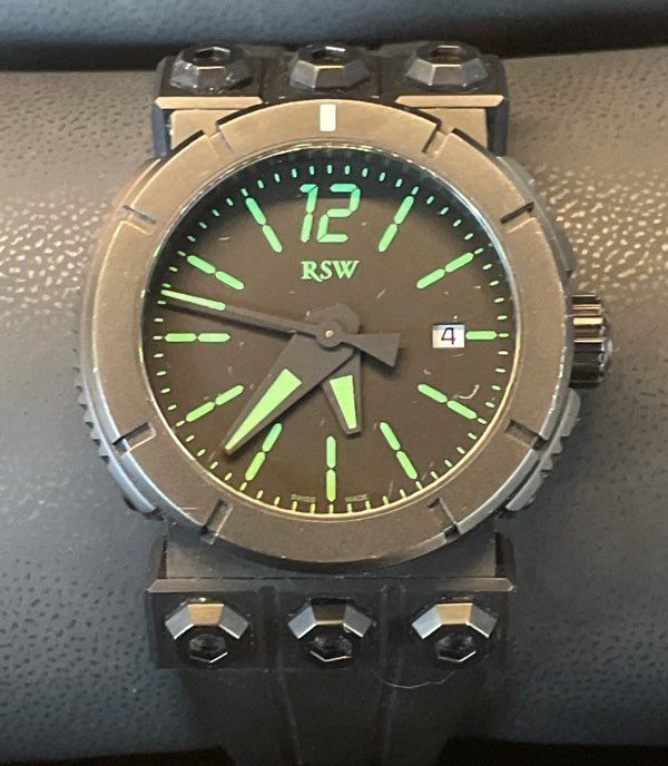 Montre automatique RSW 7125 BX avec boîte et carte de garantie — photo 2