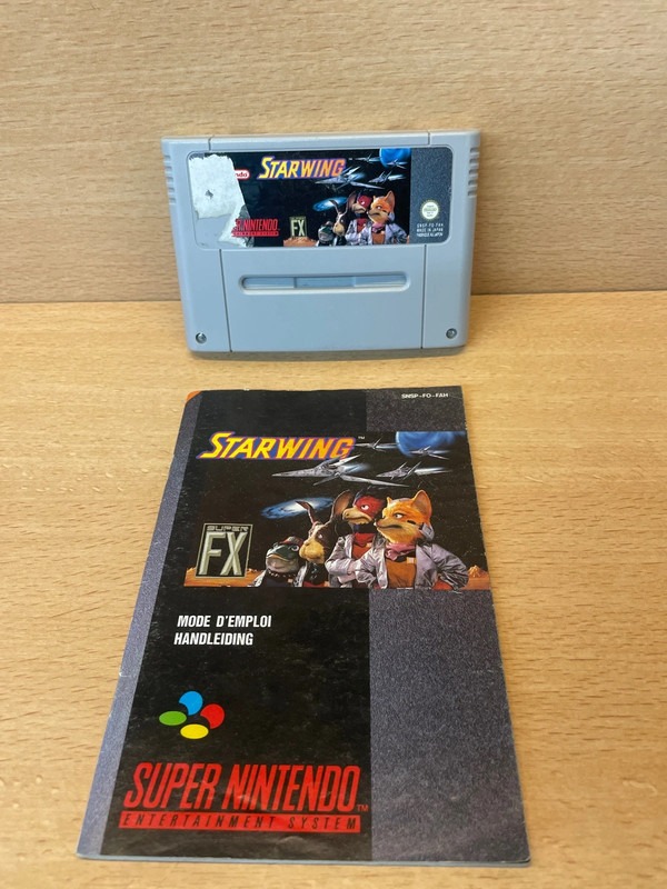 Jeu super Nintendo Starwing