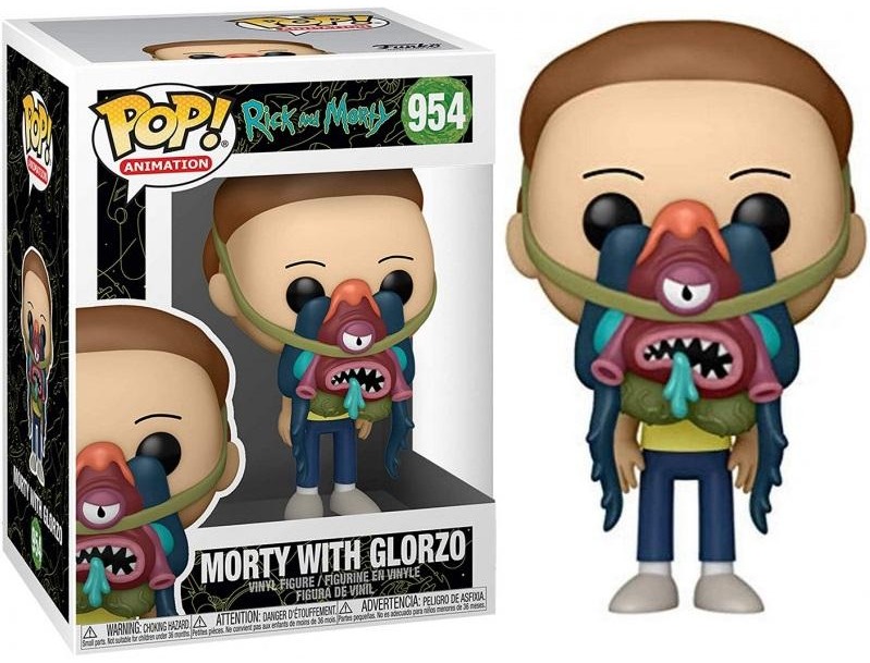Funko Pop Rick et Morty Morty with Glorzo 954