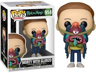 Funko Pop Rick et Morty Morty with Glorzo 954