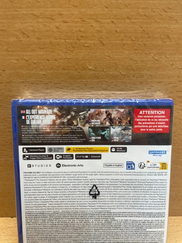 Jeu PS5 Battlefield 6 Neuf — photo 2