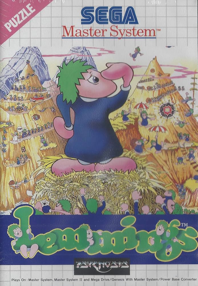 Lemmings Sega Master System